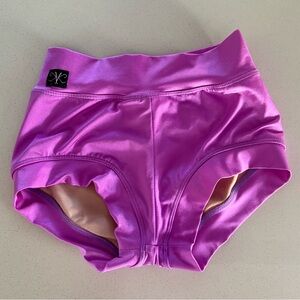 Kandi Kouture Purple High-Waisted Shorts AS